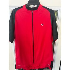PEARL IZUMI Men's Select Cycling Jersey Red Black Full Zip Size XXL Race